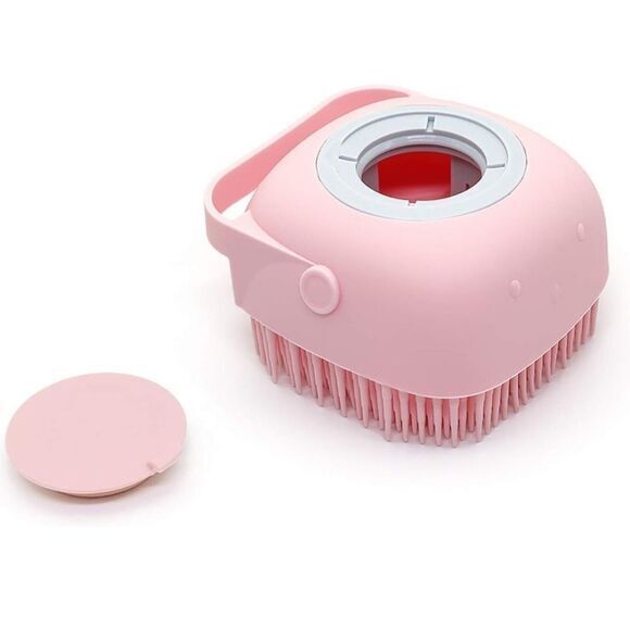 Pet Bath‎ Massage Brush Puppy Dog Cat Grooming Cleaning Soft Animal Supplies - Picture 3 of 8